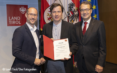 Ausgezeichneter Tiroler Lehrbetrieb