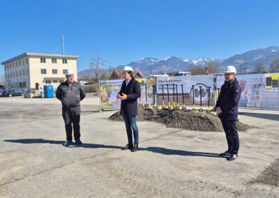 Spatenstich Küchlerstraße Feldkirch | Hilti & Jehle