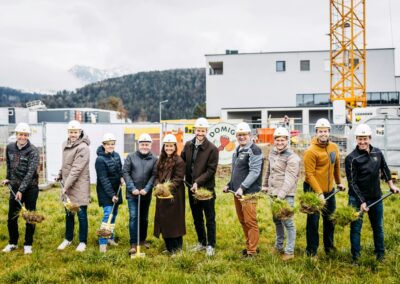 Hilti & Jehle | Domig Runa Spatenstich